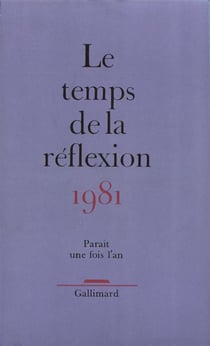 Le temps de la reflexion