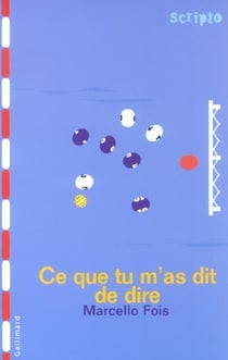 Ce que tu m'as dit de dire