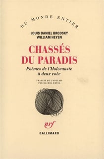 Chasses du paradis - poemes de l'holocauste a deux voix