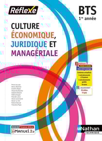 Culture économique, juridique et managériale - BTS - 1re année - livre + licence élève (édition 2023)