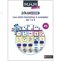 MHM - La Méthode Heuristique de Mathématiques : PS - colorcode : les mini-monstres à compter de 1 à 3