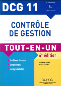 Dcg 11 - contrôle de gestion - tout-en-un (4e édition)