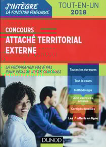 Concours attaché territorial (édition 2018)