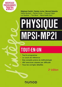 Physique MPSI-MP2I- tout-en-un (2e édition)