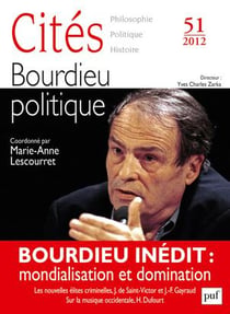 REVUE CITES Tome 51 : Bourdieu politique