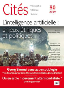 REVUE CITES n.80 : l'intelligence artificielle a-t-elle un sens (moral) ? (édition 2019)