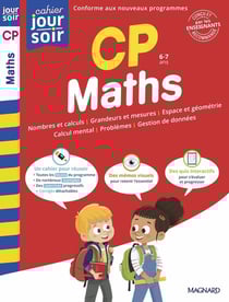Cahier du jour / cahier du soir : Maths : CP - Conçu et recommandé par les enseignants