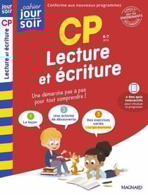 Cahier du jour / cahier du soir : Lecture et écriture : CP - Conçu et recommandé par les enseignants