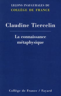 La connaissance métaphysique