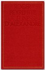 La jeunesse d'Alexandre t.1
