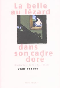 La belle au lezard dans un cadre dore