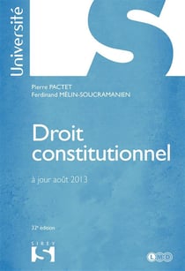 Droit constitutionnel (32e édition)