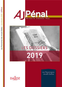 AJ pénal - les dossiers de l'année 2019