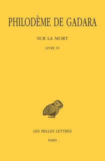 Sur la mort : livre IV