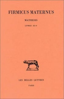 Mathesis Tome 2 - l3-5