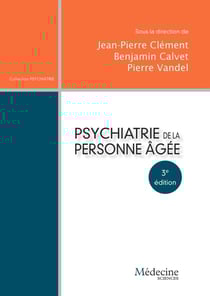 Psychiatrie de la personne âgée (3e édition)