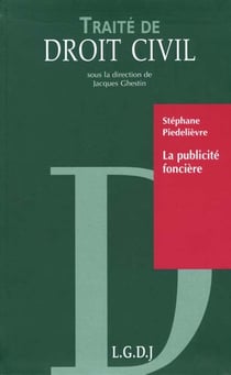 La publicite fonciere