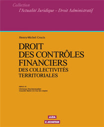 Droit des controles financiers des collectivites territoriales