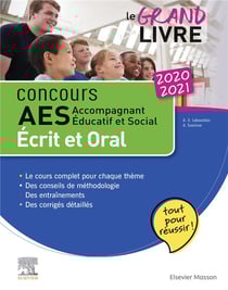 Concours AES - le grand livre - accompagnant éducatif et social - écrit et oral (édition 2020/2021)