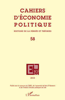Cahiers d'économie politique n.58