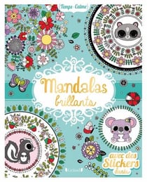 Mandalas brillants - avec stickers dorés