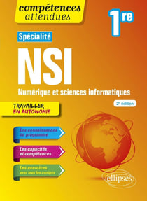 Spécialité NSI - 1re (2e édition)