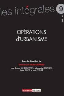 Opérations d'urbanisme (édition 2014)