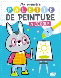 Ma première palette de peinture : à l'école