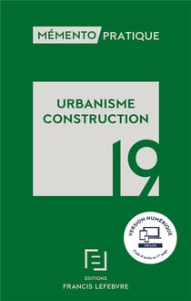 MEMENTO URBANISME CONSTRUCTION 2019