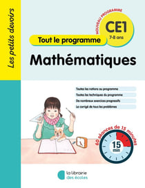 Les petits devoirs : Mathématiques : CE1