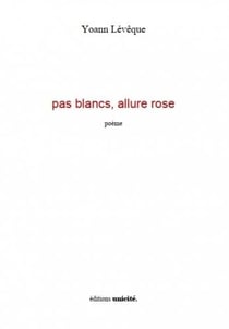 Pas blancs, allure rose