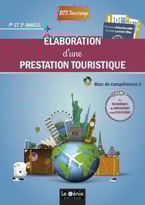 Élaboration d'une prestation touristique BTS tourisme (édition 2022)
