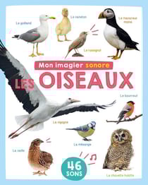 Mon imagier sonore : Les oiseaux