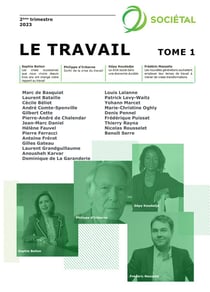 Revue sociétal : le travail t.1