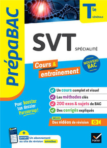 Prépabac cours & entraînement : SVT, spécialité - terminale générale