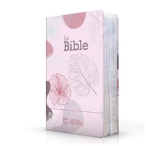 Bible segond 21 compacte : couverture souple toilée motif feuilles, avec fermeture éclair
