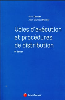 Voies d'exécution et procédures de distribution (9e édition)