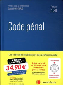 Code pénal (édition 2020)