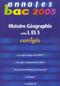 Histoire-geographie - serie generale