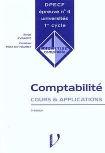 Comptabilite - cours et application - 5e edition