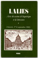 Revue lalies t.4