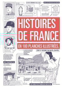 Histoires de France - en 100 planches illustrées