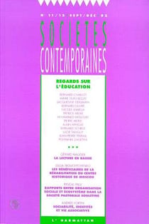 Regards sur l'education - vol11 - n  11-12