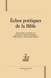Échos poétiques de la Bible