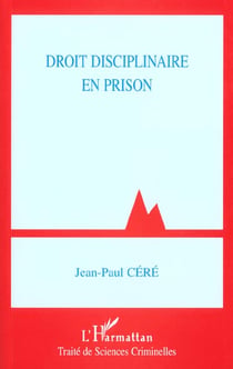 DROIT DISCIPLINAIRE EN PRISON