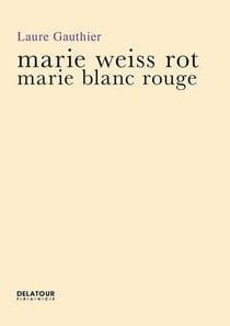 Marie blanc rouge / Marie weiss rot
