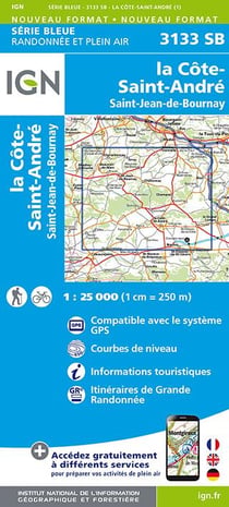 3133Sb La Cote-St-Andre/St-Jean-De-Bournay