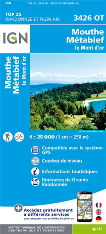 3426OT - Mouthe, Métabief, le Mont d'or