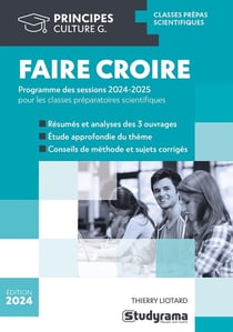 Faire croire : prépas scientifiques : programme des sessions 2024-2025