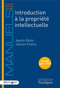 INTRODUCTION AU DROIT DE LA PROPRIETE INTELLECTUELLE